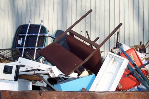 Professional furniture clearance team at work in Mill Hill