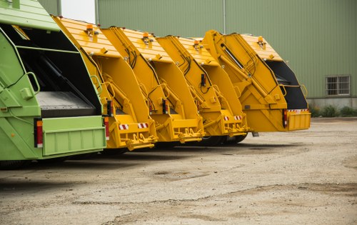 Types of business waste handled by professionals